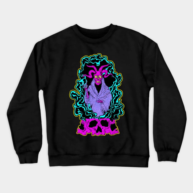 Demon Crewneck Sweatshirt by DISMAYSTRANGEART